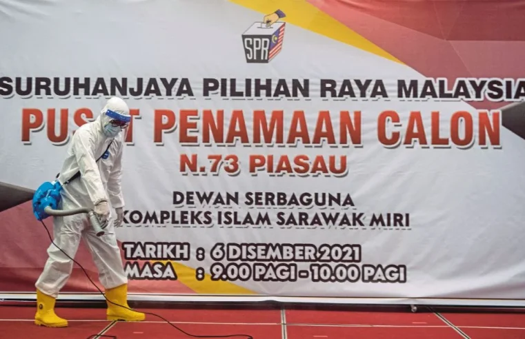 Ribut petir di beberapa kawasan di Sarawak esok