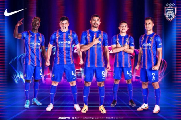 JDT lancar jersi baharu musim 2022