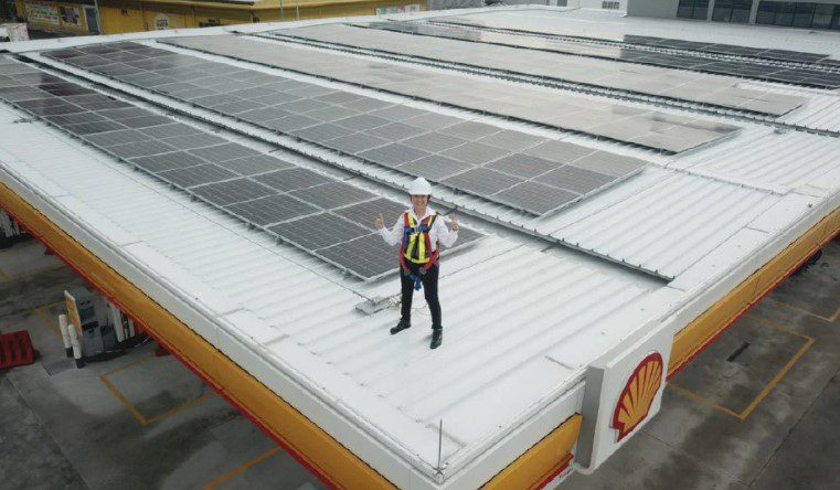 Shell Malaysia pasang panel solar di 216 stesen