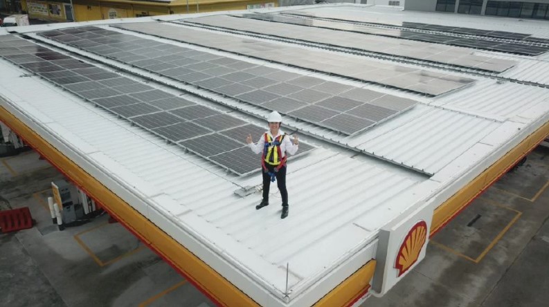 Shell Malaysia pasang panel solar di 216 stesen