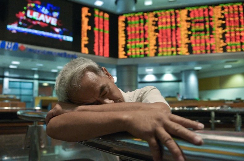 Bursa Malaysia merudum, jatuh bawah 1,500 mata