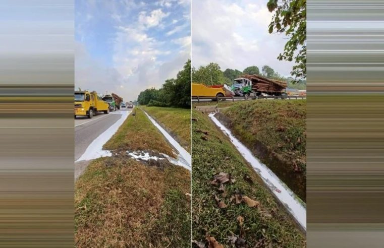 Tindakan pantas LUAS sekat aliran susu getah tumpah elak LRA henti tugas