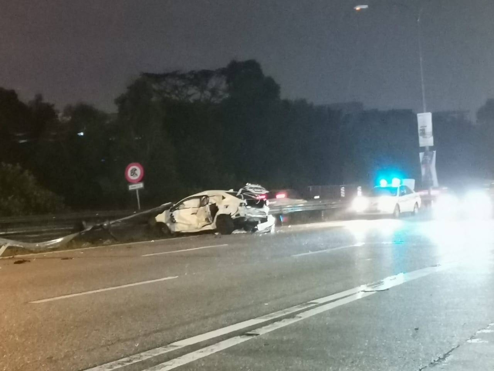 Polis cari saksi kemalangan di Lebuhraya Persekutuan