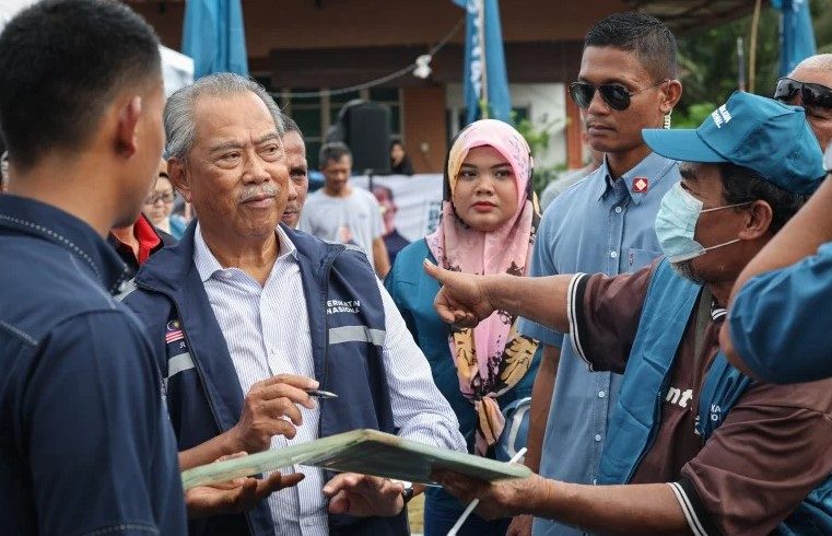 PRU15: Skuad Prihatin BERSATU sedia bantu mangsa banjir ketika hari mengundi – Muhyiddin