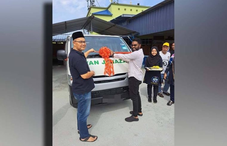 Prabakaran sumbang van jenazah RM150,000