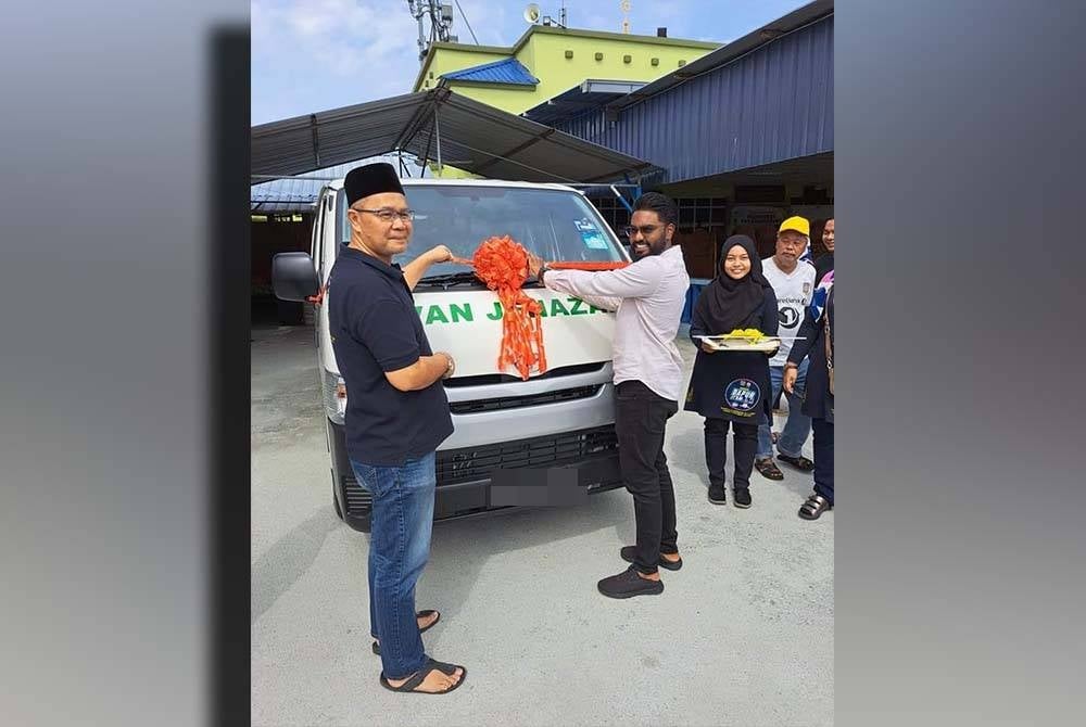 Prabakaran sumbang van jenazah RM150,000