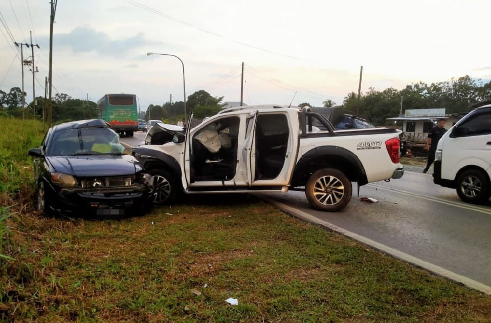 Lelaki maut nahas dua kenderaan