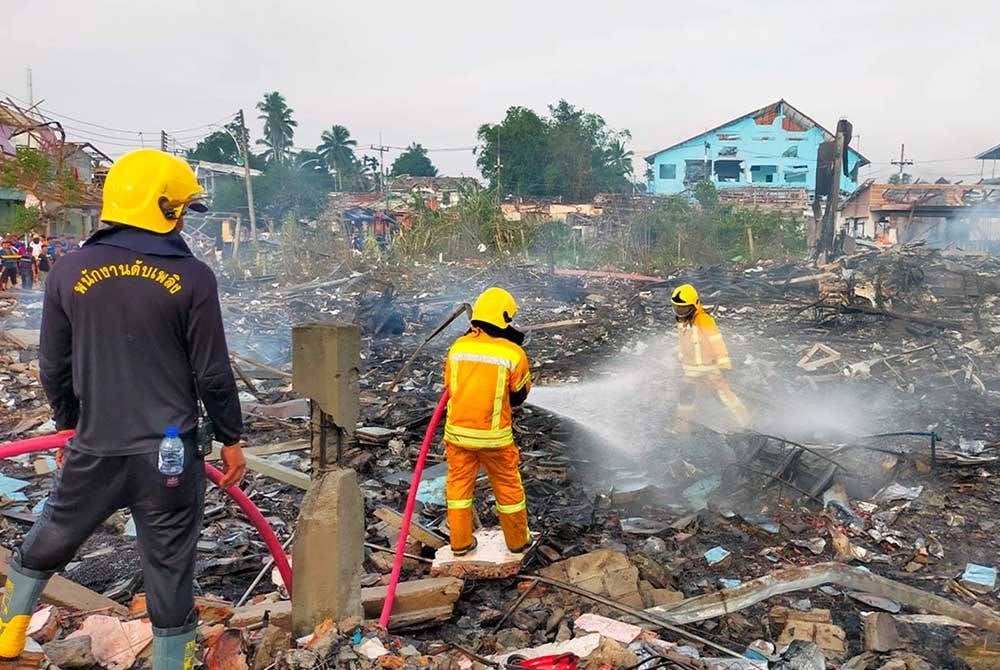 Sekurang-kurangnya 10 maut, 110 cedera letupan di Narathiwat