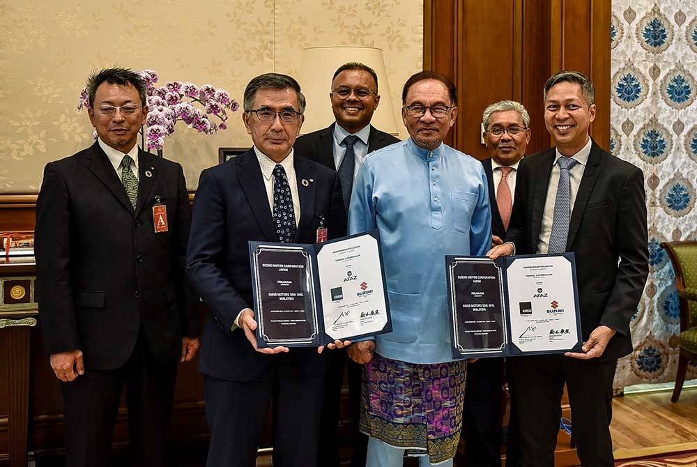 Suzuki Motor Corp mahu tambah pelaburan di Malaysia – Anwar