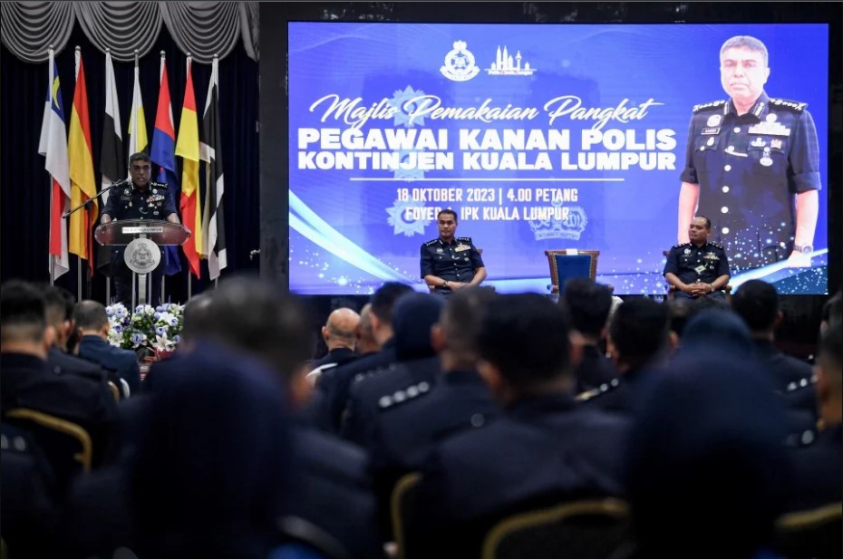 44 pegawai polis KL dinaikkan pangkat DSP, ASP