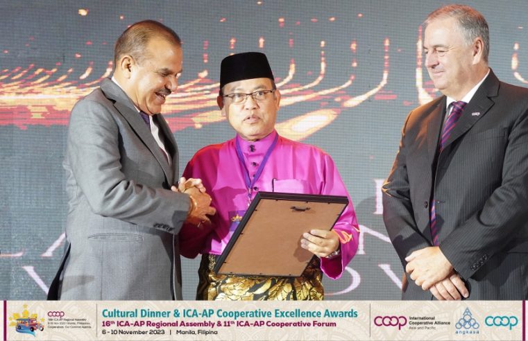 Presiden ANGKASA terima anugerah ICA-Asia Pacific Excellence Award di Manila