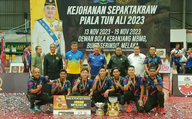 Perak juara Piala Tun Ali 2023