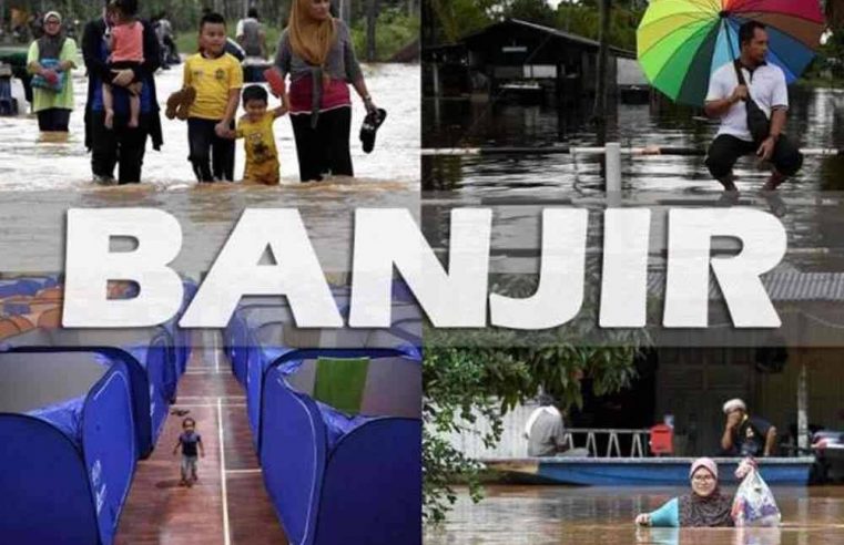 Mangsa banjir di 3 negeri menurun kepada 1,675 orang malam ini