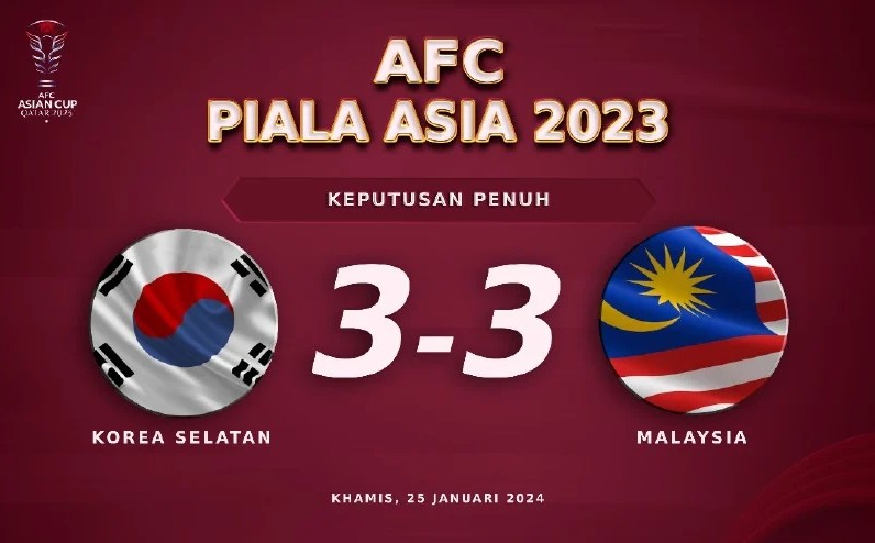 Harimau Malaya malukan Korea Selatan