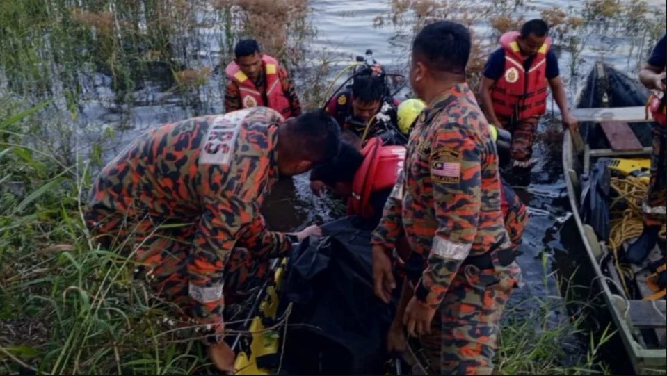 Remaja lemas, 4 rakan terselamat ketika memancing