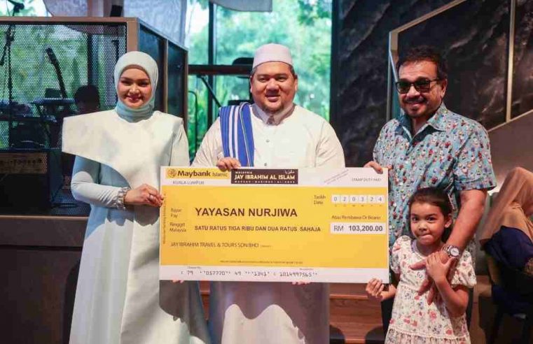 Siti Nurhaliza tersentuh lihat solidariti rakyat Malaysia bantu Palestin