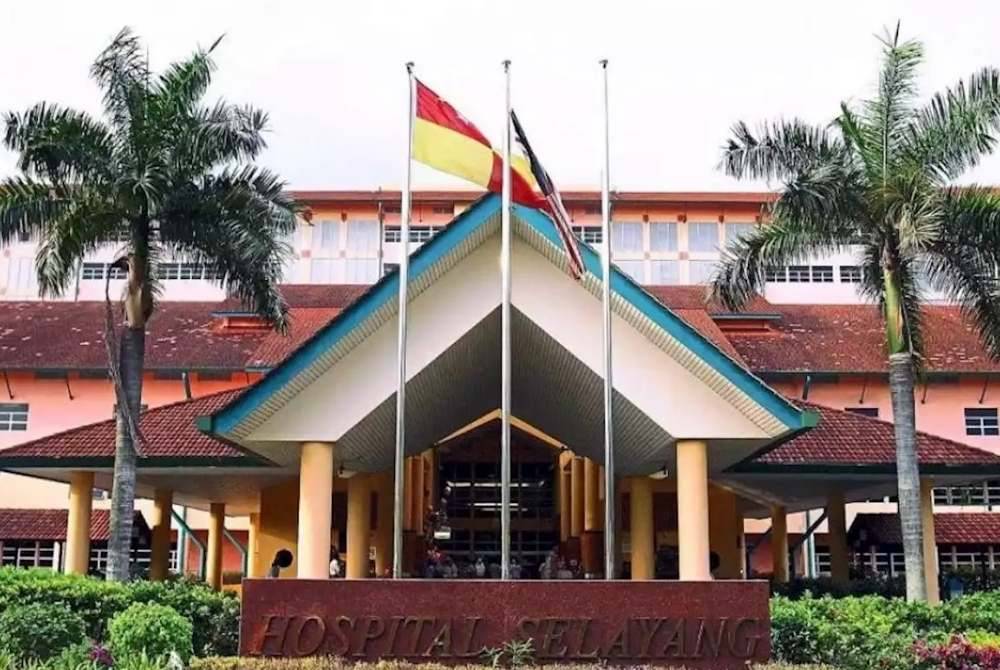 Pesakit mental terjatuh dari tingkat sembilan Hospital Selayang